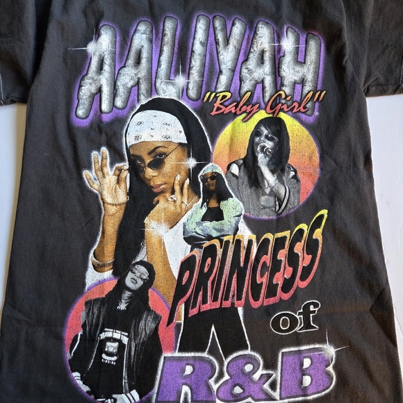Aaliyah Princess of R&B T-Shirt - Picture 6 of 6